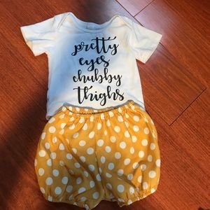 Super cute baby girl outfit